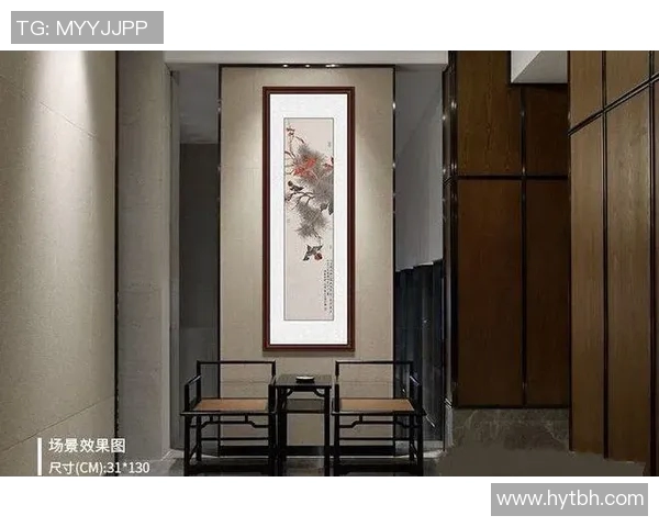 玄关画姚明展现空间魅力与运动精神的完美结合